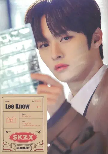 StrayKids SKZ-X 1ST LeeKnow 사진집