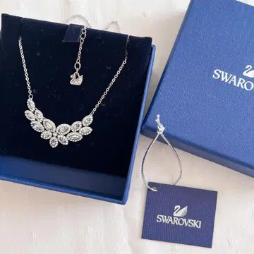 스와로브스키 Swarovski 목걸이 바론 잎사귀