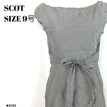 SCOT CLUB 스캇 클럽 슬리브리스 원피스 0153