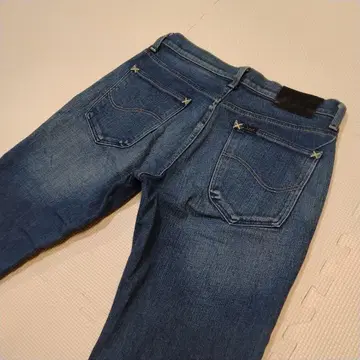 Lee LM2605 슬림 스트레이트 스트레치 데님 일본제 네이비 29