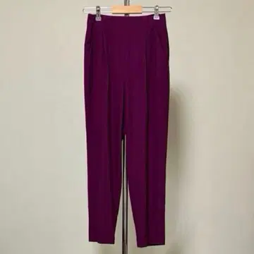 green label relaxing 팬츠 퍼플 34