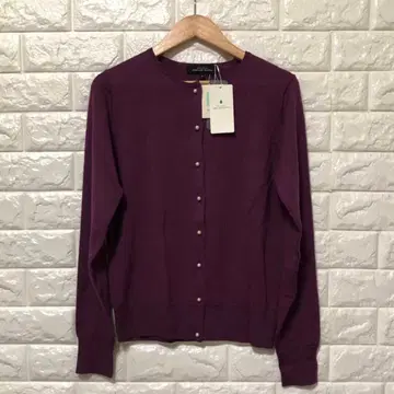 green label relaxing [새상품] 가디건 퍼플 38