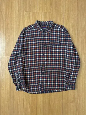 2019년산 patagonia 체크 무늬 플란넬 셔츠 XXL