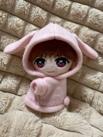 들러붙는 토끼 늘어진 귀 후드티