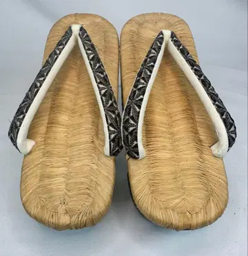 다다미 돗자리 가마쿠라 조각 나막신 M 사이즈 순수 실크 오비 하나오