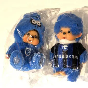 감바 오사카 모후렘 몽치치 콜라보 마스코트 키체인 봉제 인형