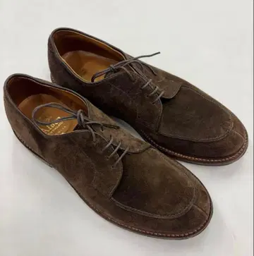 알든 Alden 7.5 별주 V칩 스웨이드 코도반 브라운