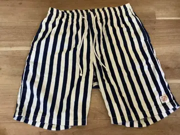 풀카운트(FULLCOUNT) 스트라이프 숏팬츠 사이즈 L
