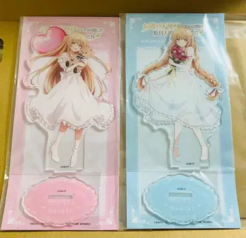 옆집 천사님 아크릴 스탠드 시이나 마히루 생일 꽃다발 봉제 인형