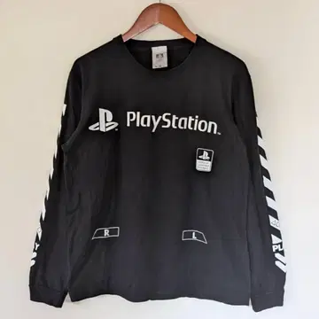 PlayStation 긴팔 티셔츠 블랙