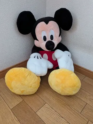 미키마우스 봉제 인형 빅 사이즈 머리띠 포함
