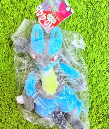 너로 정했다! 포켓몬 겟 루카리오 봉제 인형