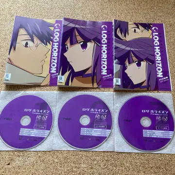 로그 호라이즌 원탁 붕괴 3 시리즈 DVD 전 3권 세트 렌탈