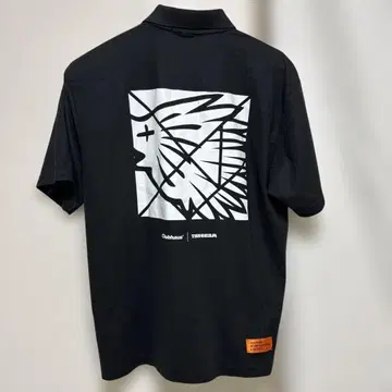 CLUBHAUS TANGRAM 콜라보 피케 셔츠 XL 백 프린트 새상품급