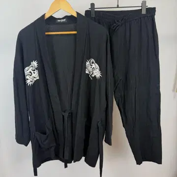 RUDE GALLERY 루드 갤러리 기모노 자수 진베이 셋업