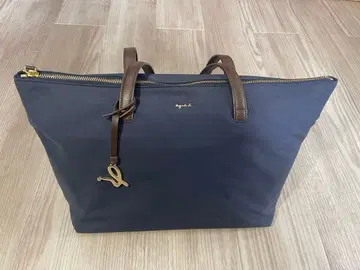 [새상품급] agnes b. IS11LZ-01 나일론 토트백