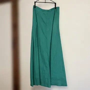 린넨 스커트 36 Mfil beams 그린