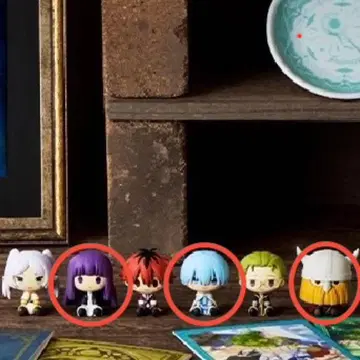 장송의 프리렌 제일복권 C상 D상 쵸코놋코 피규어 3종 세트