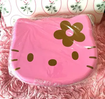 레트로 헬로키티 다이컷 칠기풍 박스 핑크