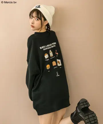 올리브 데 올리브 트레이닝복 F 보리스 블랙 미피