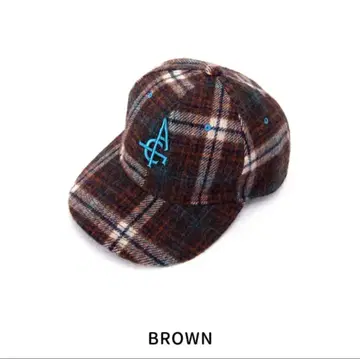 CA4LA 카시라 타탄 체크 야구 모자
