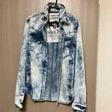 BUFFALOBOBS 워시 데님 셔츠