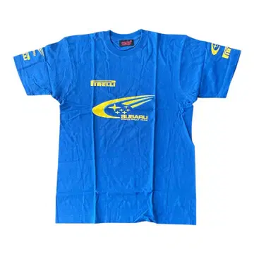 [ 새상품 ] SUBARU STI 공식 WRC 랠리 팀 T셔츠