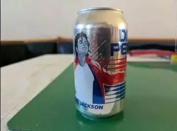 다이어트 펩시 캔 마이클 잭슨