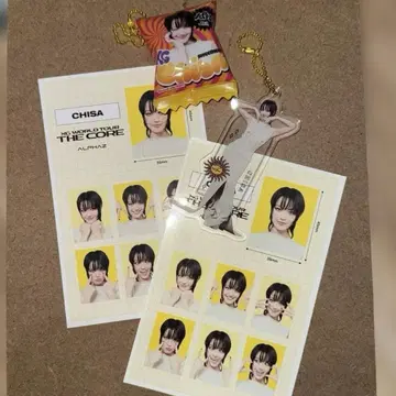 트레저 로브 chisa 아크릴 키링