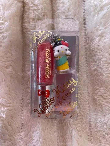 레트로 레어 Hello Kitty 미니 립글로스 희귀