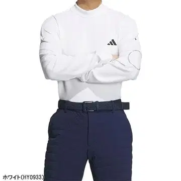 반값 이하 아디다스 골프 긴팔 모크넥 셔츠 M 쾌적한 촉감 지금 시기