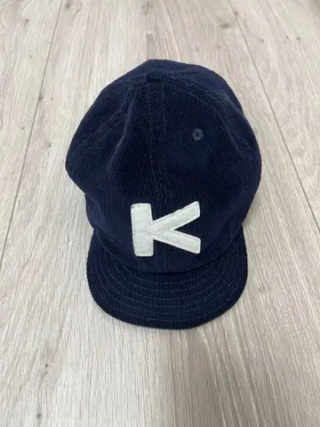 kavu 네이비 코듀로이 야구 모자