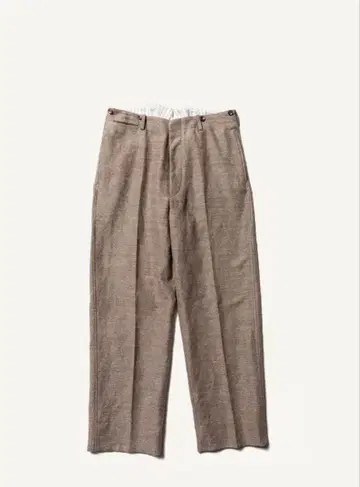 A.PRESSE 데드 스탁 린넨 트라우저스