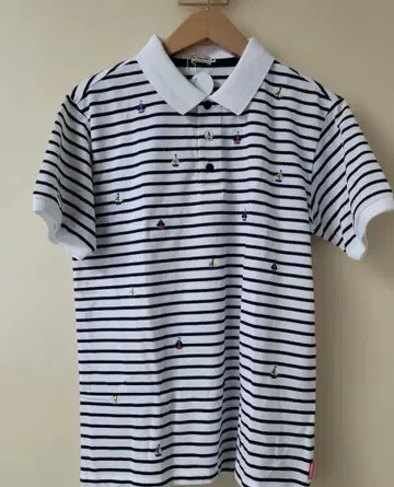 미키하우스 피케 셔츠 M 미사용 새상품