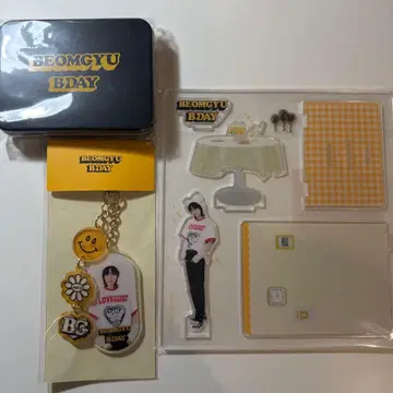 txt 범규 아크릴 스탠드 트레이딩 카드