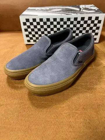 VANS SKATE SLIP ON (크레페 네이비 / 검)