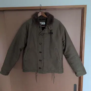 휴스턴 n1 덱 자켓 백 스텐실 사이즈 40