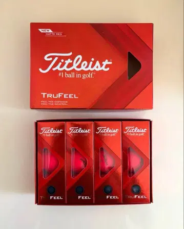 [ 새상품 ] 타이틀리스트 Titleist Trufeel 1더즌