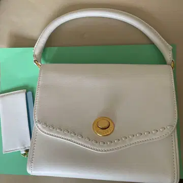 TRUSSARDI 화이트 핸드백 트루사르디