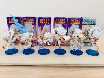 원피스 기어 5 피규어 6체 세트 월드 콜렉터블