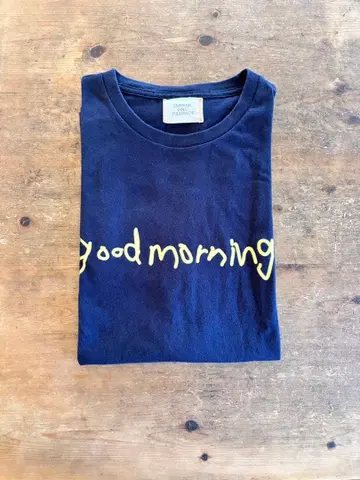 COMMON GULL PRODUCTS good morning 반팔T