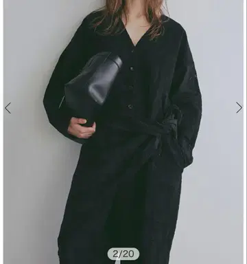 etretokyo 자수 스카프 블랙