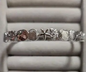 하와이안 주얼리 뱅글 실버 써지컬 스테인리스