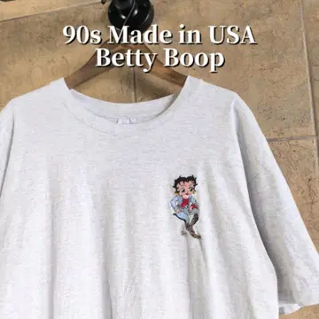 90s USA제 베티 붑 BettyBoop 티셔츠 싱글 스티치