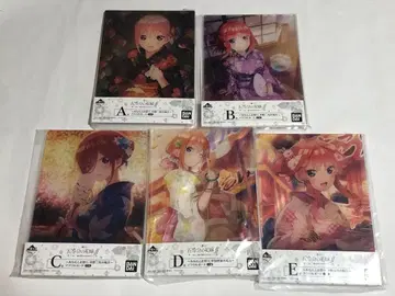 5등분의 신부 당신과 축제 제일복권 아크릴 보드