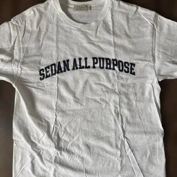 SEDAN ALL PURPOSE 티셔츠 L 사이즈 화이트