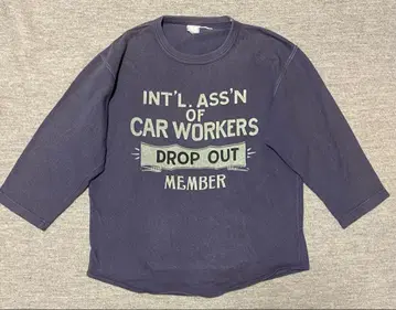 FREE WHEELERS 7부 기장 T셔츠 38