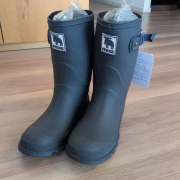 새상품 moz 레인부츠 장화 22cm 네이비