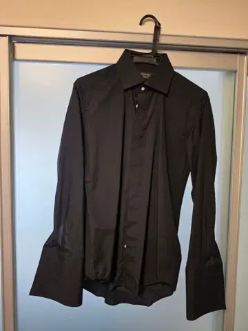 [컨디션 최상] 윈저 노트 블랙 드레스 셔츠 커프스 링크용 38-82