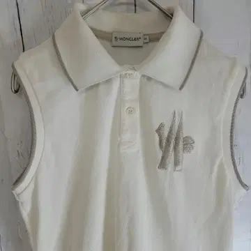 MONCLER 슬리브리스 피케 셔츠 봄/여름